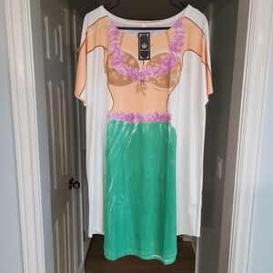 5/$20 Hula Girl T Tee Shirt Coverup Dress Luau